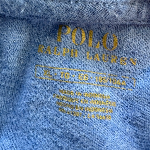 Polo by Ralph Lauren Men's Blue T-Shirt - Picture 3 of 3